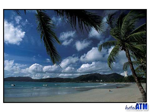 Patong Beach and bay